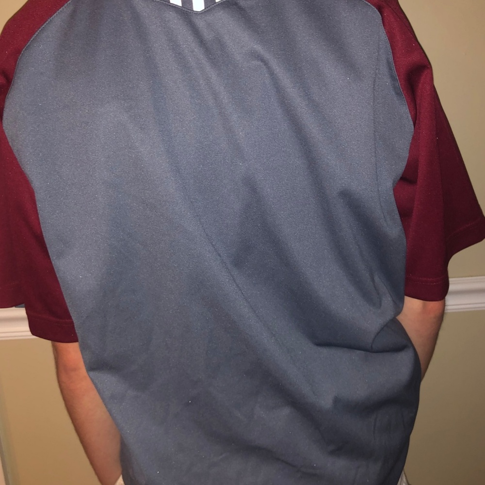 Adidas 1/4 Zip Polyester Pullover - Picture 2 of 5